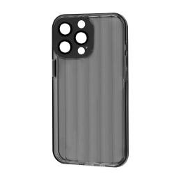 Чохол-накладка Apple iPhone 13 Pro Max Fibra Tide case Black (109457-01)