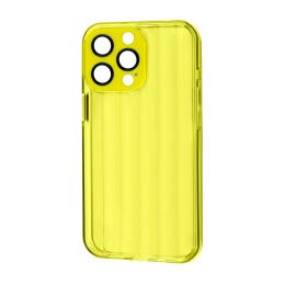 Чохол-накладка Apple iPhone 13 Pro Max Fibra Tide case Yellow (109457-05)