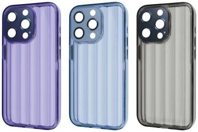 Чохол-накладка Apple iPhone 15 Pro Fibra Tide case Deep Purple (110145-2)