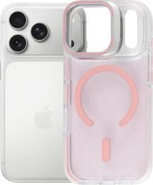 Чохол-накладка Apple iPhone 17 Pro Fibra Star Shine with MagSafe Light Pink (000093-04)