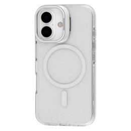 Чохол-накладка Apple iPhone 17 Fibra Star Shine with MagSafe White (000095-06)