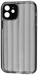 Чохол-накладка Apple iPhone 12 Fibra Tide case Black (109442-1)