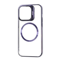 Чохол-накладка Apple iPhone 13 Pro Fibra Window Leaf MagSafe Case Deep Purple (109427-2)