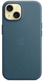 Чохол-накладка Apple iPhone 15 Infinity FineWoven Case with MagSafe Pacific Blue (109994-2)