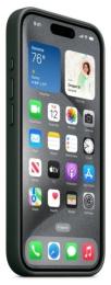 Чохол-накладка Apple iPhone 15 Infinity FineWoven Case with MagSafe Evergreen (109994-4)