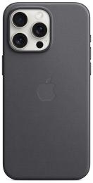 Чохол-накладка Apple iPhone 15 Pro Max Infinity FineWoven Case with MagSafe Black (109996-1)