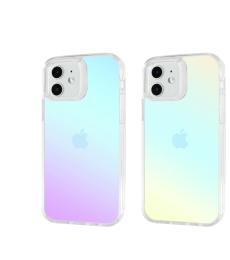 Чохол-накладка Apple iPhone 12/12 Pro Infinity Gear4 Drop Protection Matte Chamelion case Citrus (108690-1)