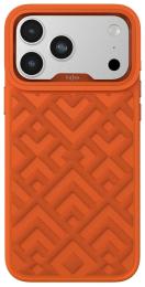 Чохол-накладка Apple iPhone 17 Pro/18 Pro Kajsa Briquette Collection Rhombus Case Orange Plus (009701-05)