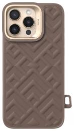 Чохол-накладка Apple iPhone 16 Pro Max Kajsa Briquette Collection Rhombus back case Desert (009476-03)