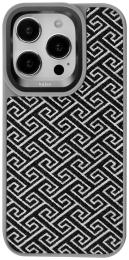 Чохол-накладка Apple iPhone 15 Pro Kajsa Preppie Collection Sunken back case Light Gray (009505-02)