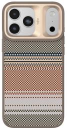 Чохол-накладка Apple iPhone 17 Pro Kajsa Resort Collection Gradient Stripe Pattern Mix (010200-02)