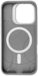 Чохол-накладка Apple iPhone 16 Pro Max Kajsa Glamorous Collection Crazy Horse Gray (010213-02)