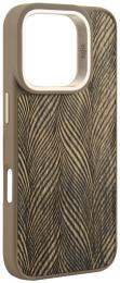 Чохол-накладка Apple iPhone 16 Pro Max Kajsa Glamorous Collection HerrinGBone back case Desert (009951-01)
