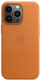 Чохол-накладка Apple iPhone 13 Pro Max Infinity Leather Case with MagSafe Golden Brown (108936-5)