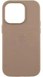Чохол-накладка Apple iPhone 15 Pro Max Infinity Leather Case with MagSafe Taupe (111357-2)