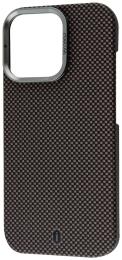 Чохол-накладка Apple iPhone 16 Pro Max WIWU DCC-208 Aramid Armor Black Gold (112305-1)