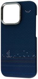 Чохол-накладка Apple iPhone 16 Pro WIWU DCC-209 Aramid Saling Blue Gray (112300-1)