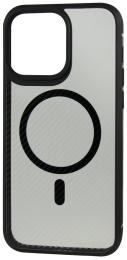 Чохол-накладка Apple iPhone 15 Plus iPaky Carbone Clear case with MagSafe Clear (109697-1)