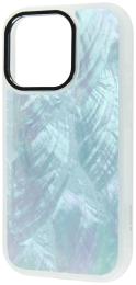 Чохол-накладка Apple iPhone 16 Pro Max KzDoo Mag Seashell Case Tiffany Blue (112313-1)