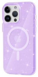 Чохол-накладка Apple iPhone 16 Pro Max KzDoo Sparkle Case Purple (000007-04)
