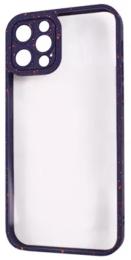 Чохол-накладка Apple iPhone 12 Pro iPaky Exclusive Dot Bumper case Dark Blue (108661-1)
