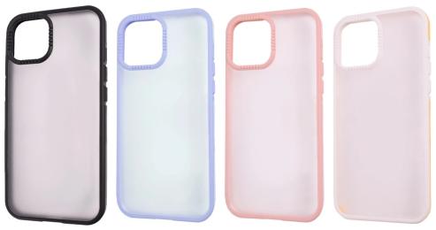 Чохол-накладка Apple iPhone 13 Pro iPaky Shock-Proof case Pink White (108646-2)