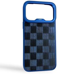 Чохол-накладка Apple iPhone 17 Pro Max Kajsa Glamorous Collection Imperial 2 back case Blue Plus (010193-03)