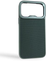 Чохол-накладка Apple iPhone 17 Pro Max Kajsa Glamorous Collection Mini Checkered Pattern back case Gray (010197-04)