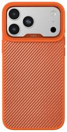 Чохол-накладка Apple iPhone 17 Pro Max Kajsa Glamorous Collection Straw Mat Pattern back case Orange Plus (010195-03)