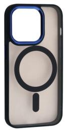 Чохол-накладка Apple iPhone 16 Pro Max Infinity CRISTAL GUARD MagSafe Dark Blue (2000001670606)