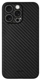 Чохол-накладка Apple iPhone 16 Pro Max KzDoo Air Carbon Black (2000001639405)