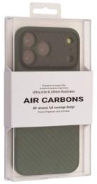 Чохол-накладка Apple iPhone 17 Pro KzDoo Air Carbon Green (2000001639542)