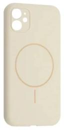 Чохол-накладка Apple iPhone 12 Infinity Silicone Case Full Camera Fine Ring MagSafe Antique White (2000001603253)