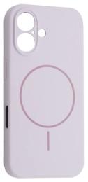 Чохол-накладка Apple iPhone 16 Infinity Silicone Case Full Camera Fine Ring MagSafe Purple Lilac (2000001586280)