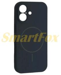 Чохол-накладка Apple iPhone 16 Infinity Silicone Case Full Camera Fine Ring MagSafe Sapphire Blue (2000001652626)