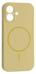 Чохол-накладка Apple iPhone 17 Infinity Silicone Case Full Camera Fine Ring MagSafe Custard (2000001628256)