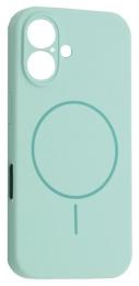 Чохол-накладка Apple iPhone 17 Infinity Silicone Case Full Camera Fine Ring MagSafe Light Cyan (2000001652763)