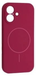 Чохол-накладка Apple iPhone 17 Infinity Silicone Case Full Camera Fine Ring MagSafe Manyue Red (2000001628294)