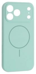 Чохол-накладка Apple iPhone 17 Pro Infinity Silicone Case Full Camera Fine Ring MagSafe Light Cyan (2000001652787)