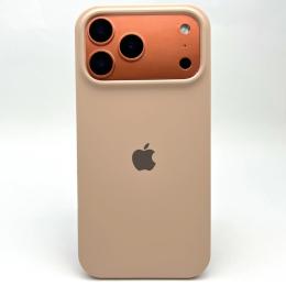 Чохол-накладка Apple iPhone 17 Pro Max Infinity Silicone Case Full Camera Fine Ring MagSafe Desert Gold (2000001628744)