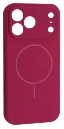 Чохол-накладка Apple iPhone 17 Pro Max Infinity Silicone Case Full Camera Fine Ring MagSafe Manyue Red (2000001628775)