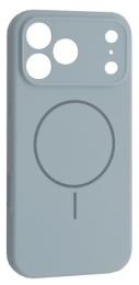 Чохол-накладка Apple iPhone 17 Pro Infinity Silicone Case Full Camera Fine Ring MagSafe New Sky Blue (2000001628645)