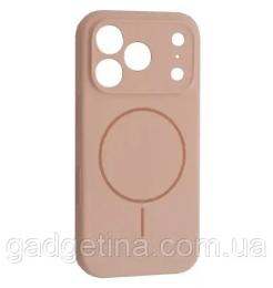Чохол-накладка Apple iPhone 17 Pro Infinity Silicone Case Full Camera Fine Ring MagSafe Pink (2000001628652)