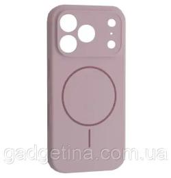 Чохол-накладка Apple iPhone 17 Pro Infinity Silicone Case Full Camera Fine Ring MagSafe Purple Lilac (2000001628669)