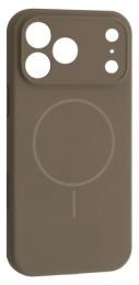 Чохол-накладка Apple iPhone 17 Pro Infinity Silicone Case Full Camera Fine Ring MagSafe Titanium Gray (2000001628683)