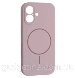 Чохол-накладка Apple iPhone 17 Infinity Silicone Case Full Camera Fine Ring MagSafe Purple Lilac (2000001628171)