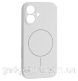 Чохол-накладка Apple iPhone 17 Infinity Silicone Case Full Camera Fine Ring MagSafe White (2000001628195)
