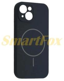 Чохол-накладка Apple iPhone 15 Infinity Silicone Case Full Camera Fine Ring MagSafe Sapphire Blue (2000001652398)
