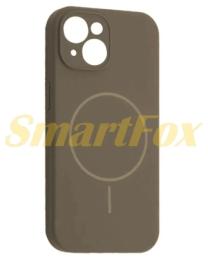 Чохол-накладка Apple iPhone 15 Infinity Silicone Case Full Camera Fine Ring MagSafe Titanium Gray (2000001652404)