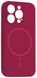 Чохол-накладка Apple iPhone 16 Pro Max Infinity Silicone Case Full Camera Fine Ring MagSafe Manyue Red (2000001652749)